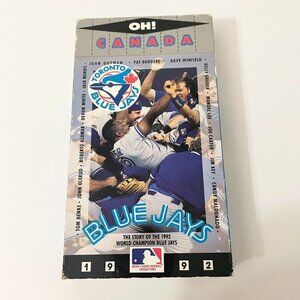Vintage Oh Canada 1992 Blue Jays Story VHS
